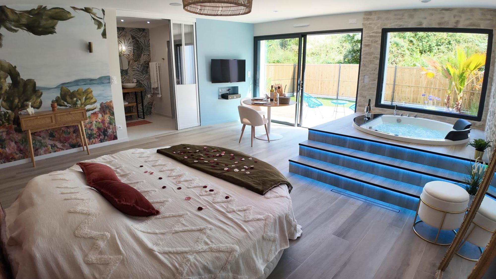 Les Suites Du Payre - Suite Romance Saint-Hilaire-de-Talmont Luaran gambar
